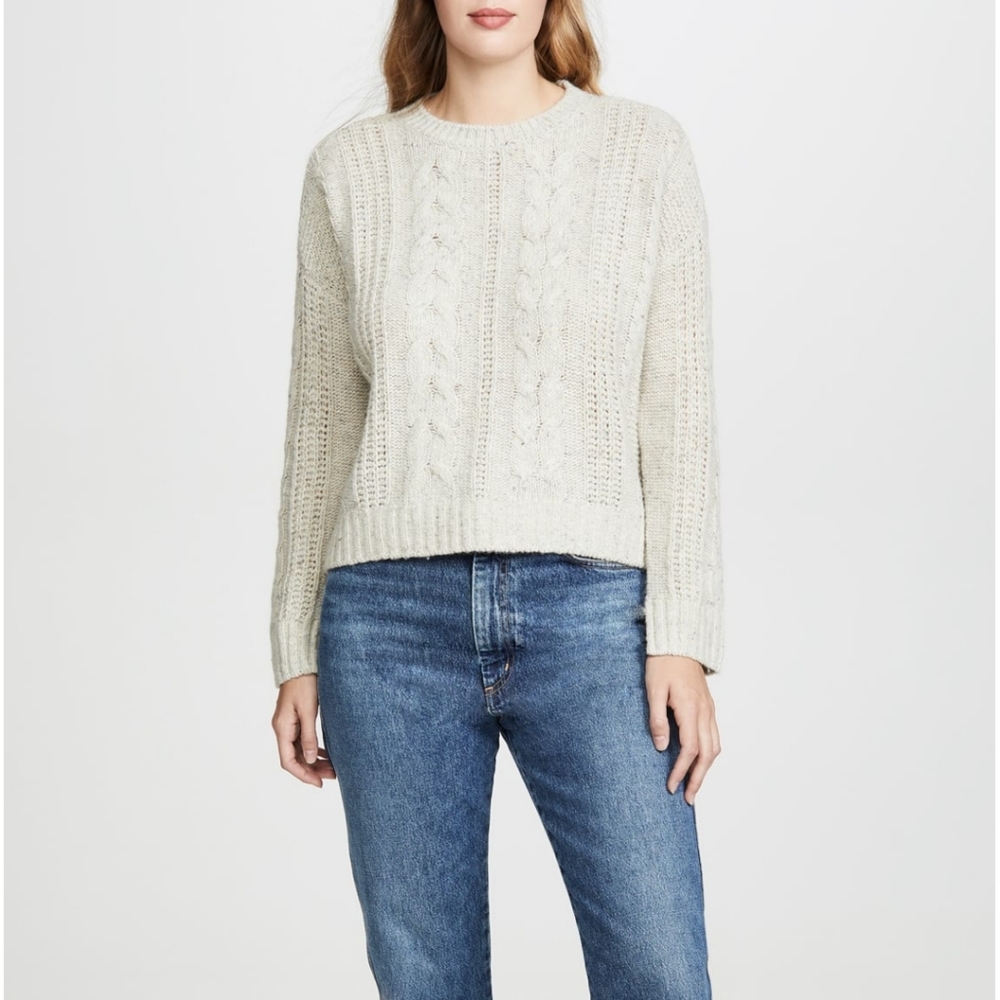 NWT Habitual Clyde Cable Wool Sweater